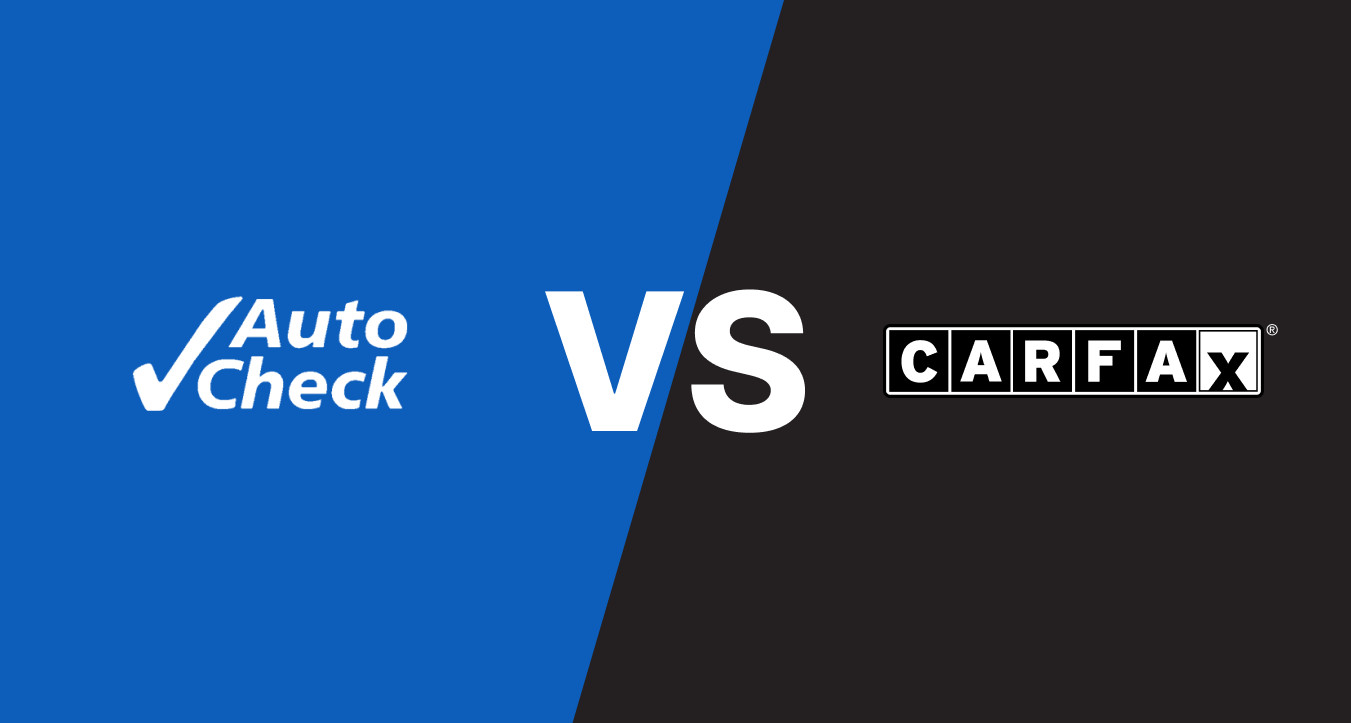 comparar los informes de historial de vehículos de AutoCheck y Carfax