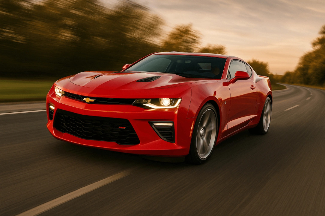 Chevrolet Camaro 2023 en carretera