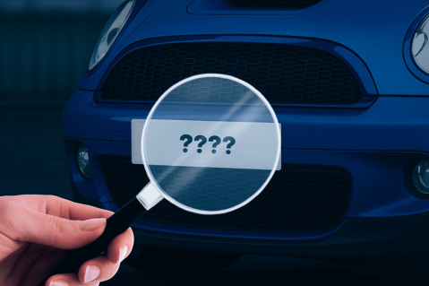 license plate lookup tool concept